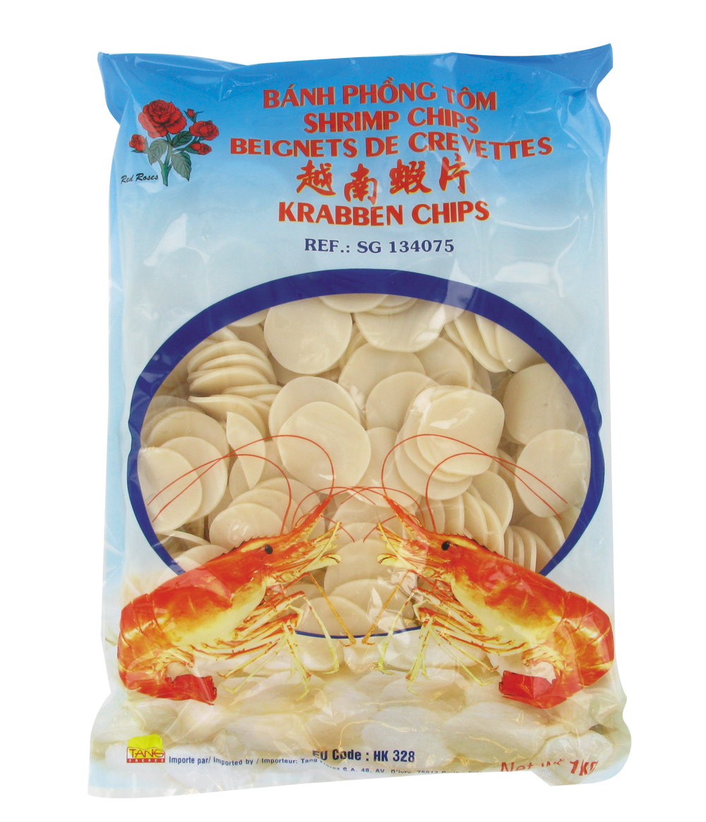 Desserts - Snacks : SA GIANG CHIPS A CUIRE CREVETTES 1KG