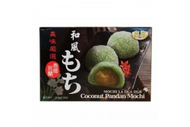 Mochi aux Noix de Coco Pandan (Boite de 6 pièces)